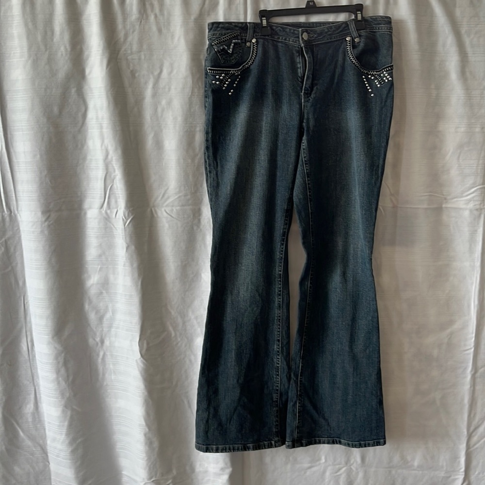Azi jeans and it’s sequins and metal designs